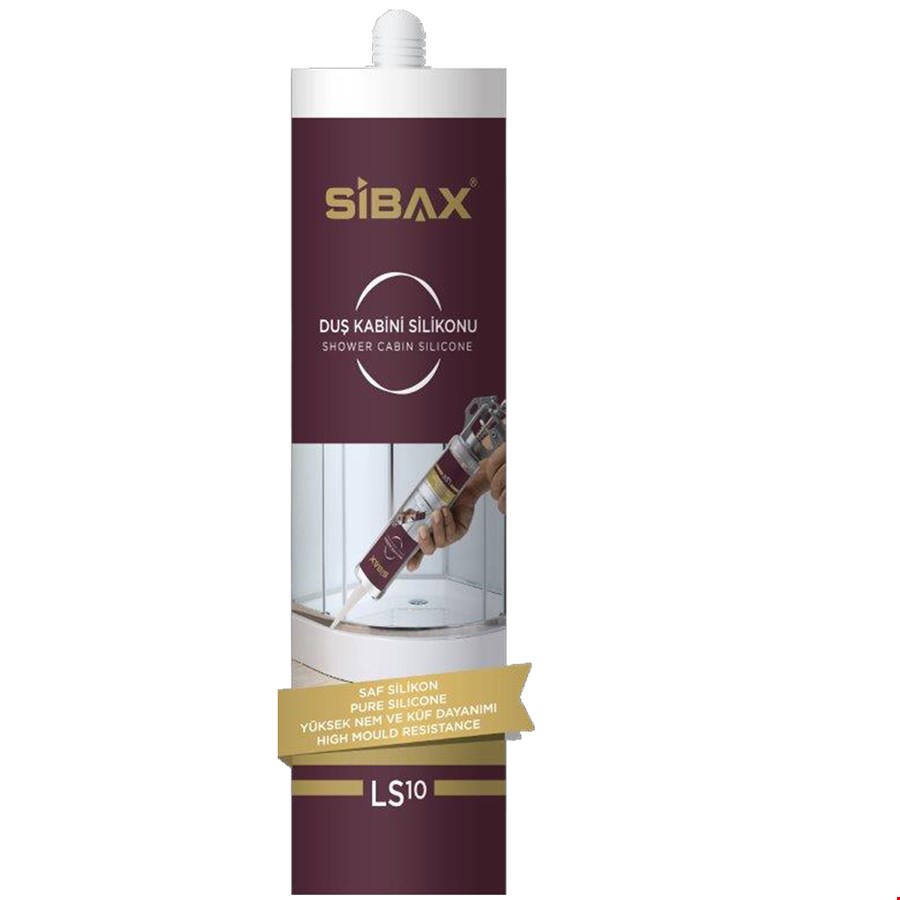 Sibax Duşakabin Silikon Beyaz