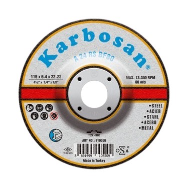 Karbosan 115x6,4 mm Metal Taşlama Taşı