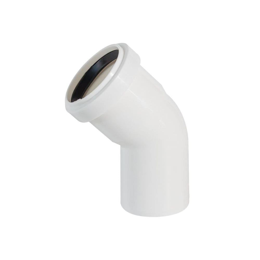 50x45 Pvc Açık Dirsek 3,2 Kalın