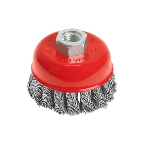 Bhd 100Mm Çanak Fırça Burgulu