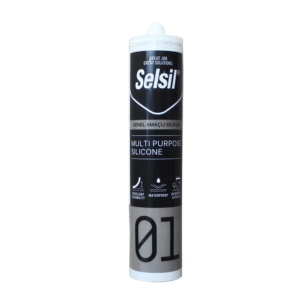 Selsil Silikon Şeffaf  280 Ml.