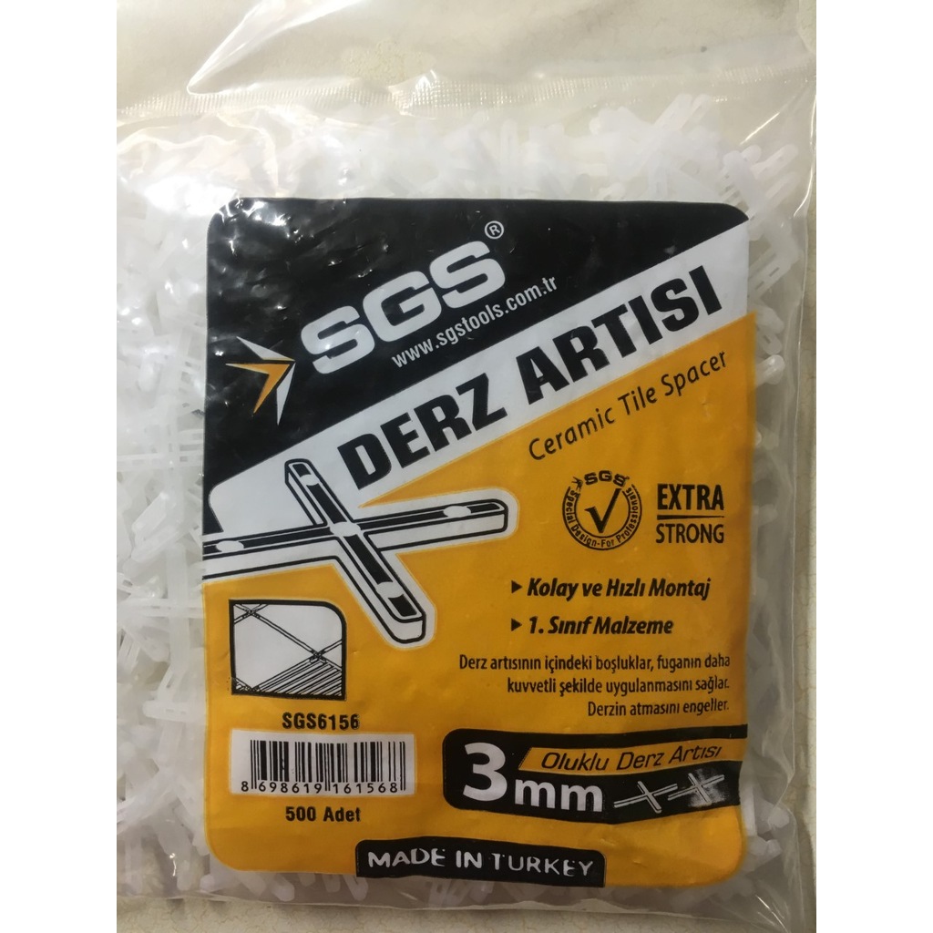 SGS Derz Artısı 3 Mm (500 Adet)